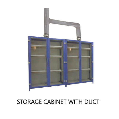 Storage Cabinet With Duct
