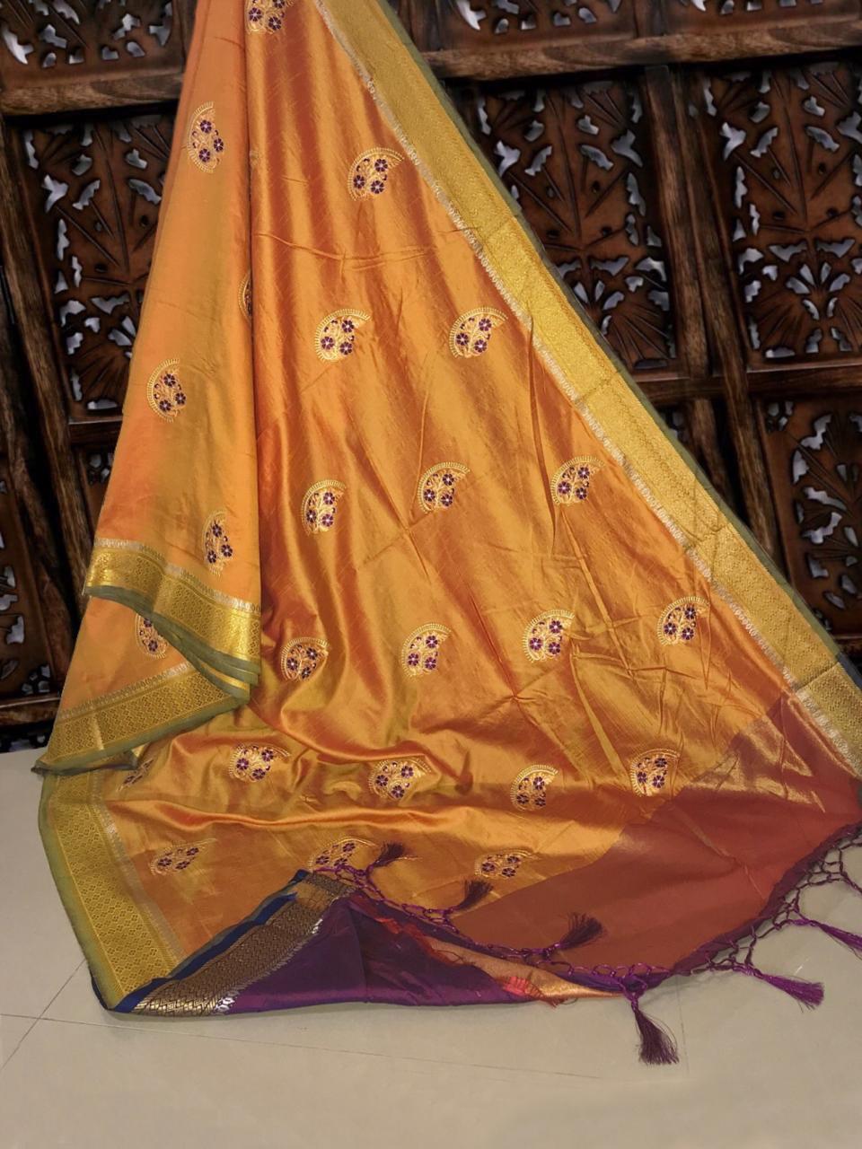 Surat Heavy Embroidery Sarees