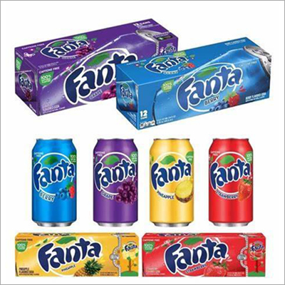 Original Fanta Soft Drinks Can