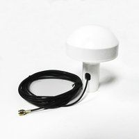 High Gain White GPS Antenna With SMA Connector 10dBi