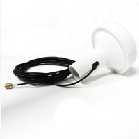 High Gain White GPS Antenna With SMA Connector 10dBi