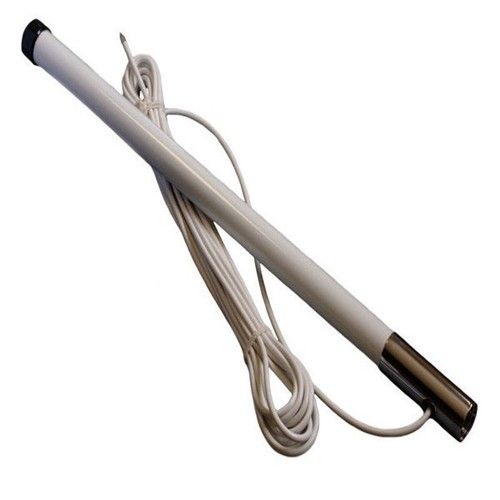 White Fibreglass Tube Antenna GPS Passive Tuned 490-518Khz10M Coax Cable