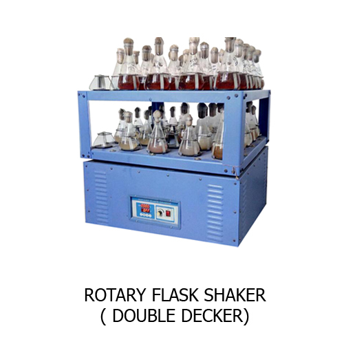 Rotary Flask Shaker Double Decker