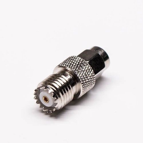 SMA Male To Mini-UHF Female Adapter Stright Connector