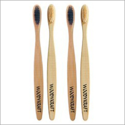 Woodykraft Bamboo Toothbrush - Bamboo Material Standard Size Modern Style 10 Grams Weight | Eco-Friendly Personal Care Solution