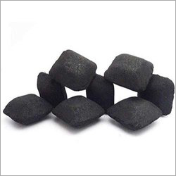 Coconut Shell Charcoal Briquette - Coconut Shell Material, Up to 60 Minutes Burning Time, 4% Ash Content | Customizable Weight, Eco-Friendly Fuel Source
