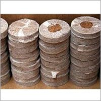 Coconut Coin Pith - Coconut Shell Round Shape Brown Color 2% Sand | Ideal for Plant Nurseries Home Gardening and Agriculture Usage