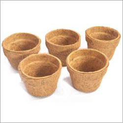 Coco Liner - Coconut Fiber Material, Light Brown Color | Eco-Friendly Design with Zero Moisture Retention