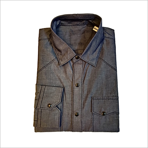 Grey Cotton Shirt