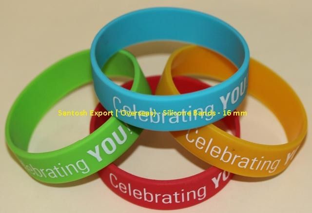 Printed Silicone Wristbands