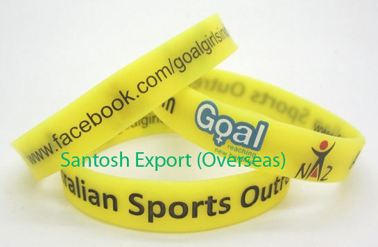 Printed Silicone Wristbands