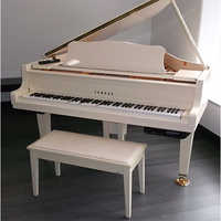 White Original Yamaha Gh1 Grand Piano