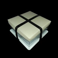 Cream Crystal Box