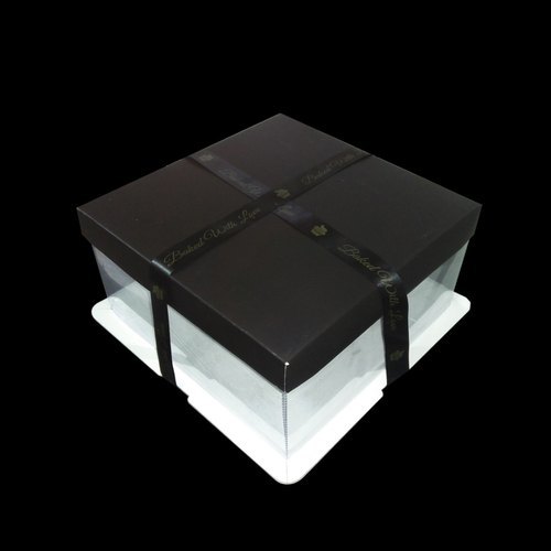 Black Crystal Boxes By NAVYUG PAPER PRODUCTS