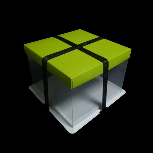 6 Inch Lemon Green Crystal Boxes