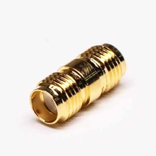 RP SMA Adapter Female Straight Gold Plating