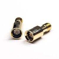 SMA Female To Quick Connectors Male Gold Plating Straight