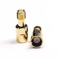 SMA Female To Quick Connectors Male Gold Plating Straight