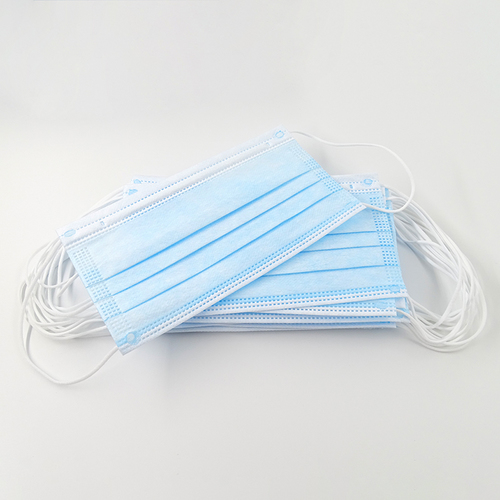 3Ply Non-woven Breathing Anti Bacterial Fabric Anti-pollution Face Mask