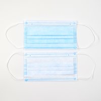 3Ply Non-woven Breathing Anti Bacterial Fabric Anti-pollution Face Mask