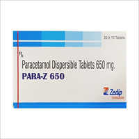650 MG Paracetamol Dispersible Tablets