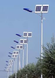 solar street light with pole price