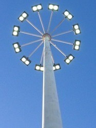 high mast lighting pole