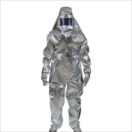 Silver Aluminized Kevlar Suit