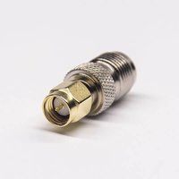 TNC To SMA Adapters TNC Female Nickel Plating To SMA Male Gold Plating Straight