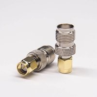 TNC To SMA Adapters TNC Female Nickel Plating To SMA Male Gold Plating Straight