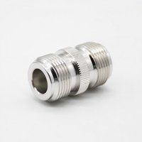 N Type Female Adapter To Famale Coaxial Adapter Nickel Plating Straight Connector