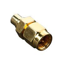 SMA Plug Connector To MCX Female Connector Gold Plating