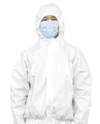 Pp/pe Waterproof Liquid Resistance Antibacterial Non-woven Fabric Microporous Safety Protective Apparel Medical Coverall Age Group: Suitable For All Ages