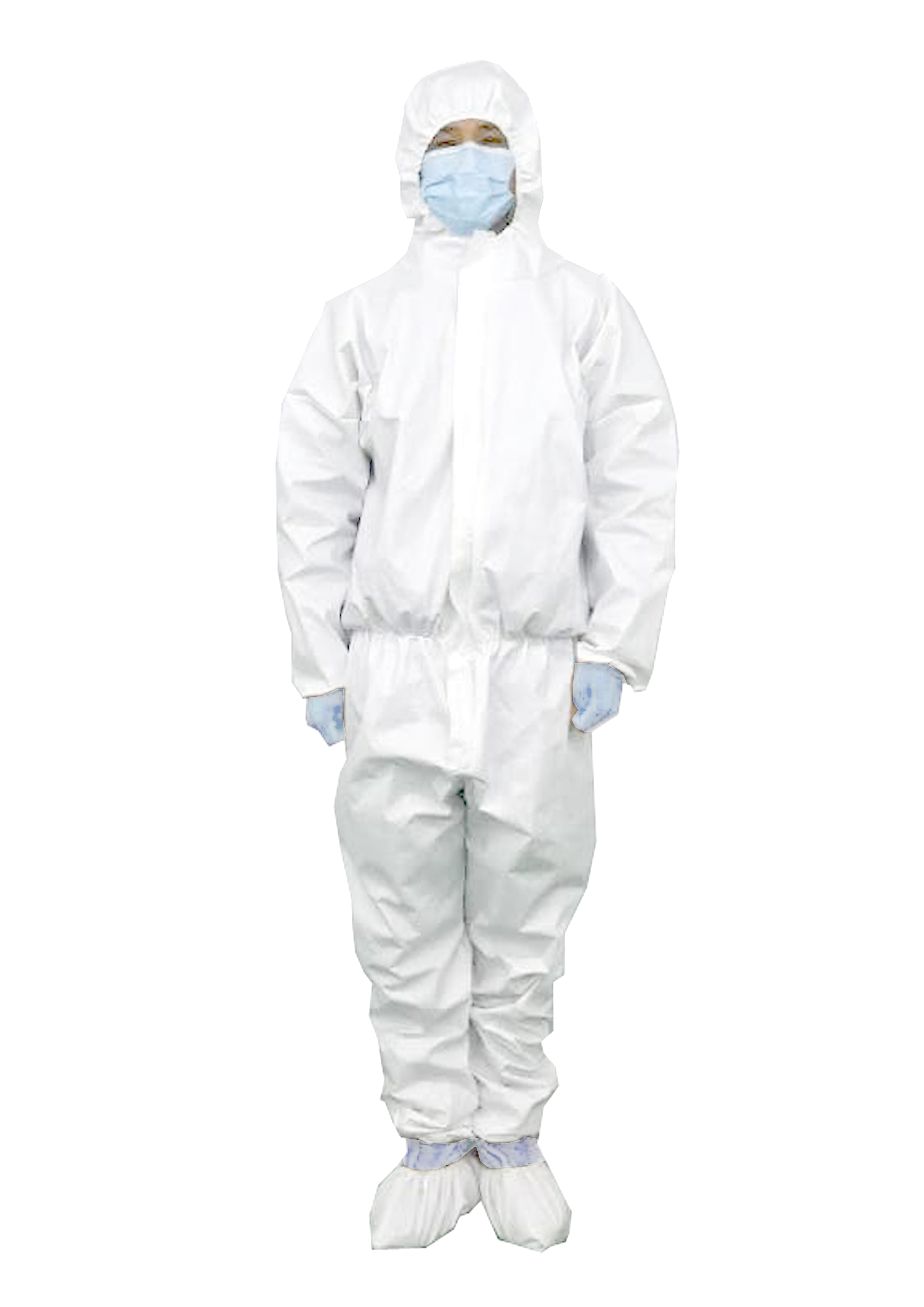 PP/PE Waterproof Liquid Resistance Antibacterial Non-woven Fabric Microporous Safety Protective Apparel Medical Coverall