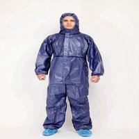 Disposable Protective TYPE 5 6 Coveralls with Taped