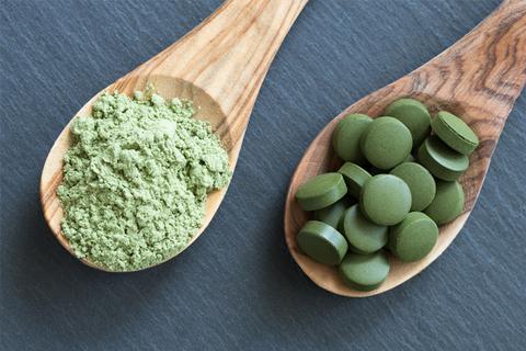 Natural Chlorella Powder Veggie Capsule