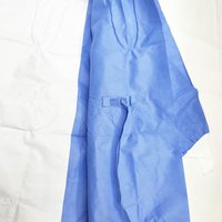 Medical Use Non Woven SMS Tie Back Disposable Surgical Gown for Hospital
