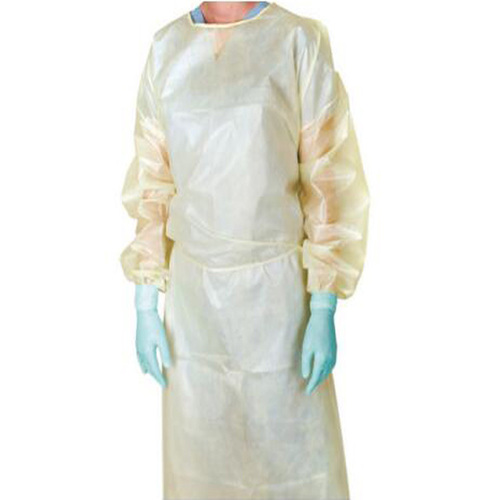Long Sleeve Disposable Medical Surgical PP Nonwoven Isolation Gown By FIMEX THAI CO. LTD