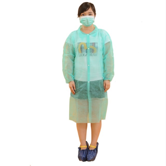 Cheap PP NonWoven Medical Supplies Surgical Disposable Hospital Gown