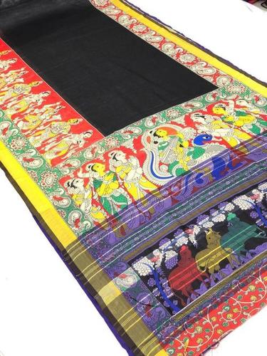 Ladies Linen Silk Sarees