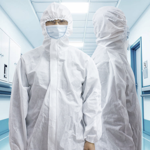 Hospital dressing gowns pp or sms non-woven fabric short sleeves disposable medical examination patient gown