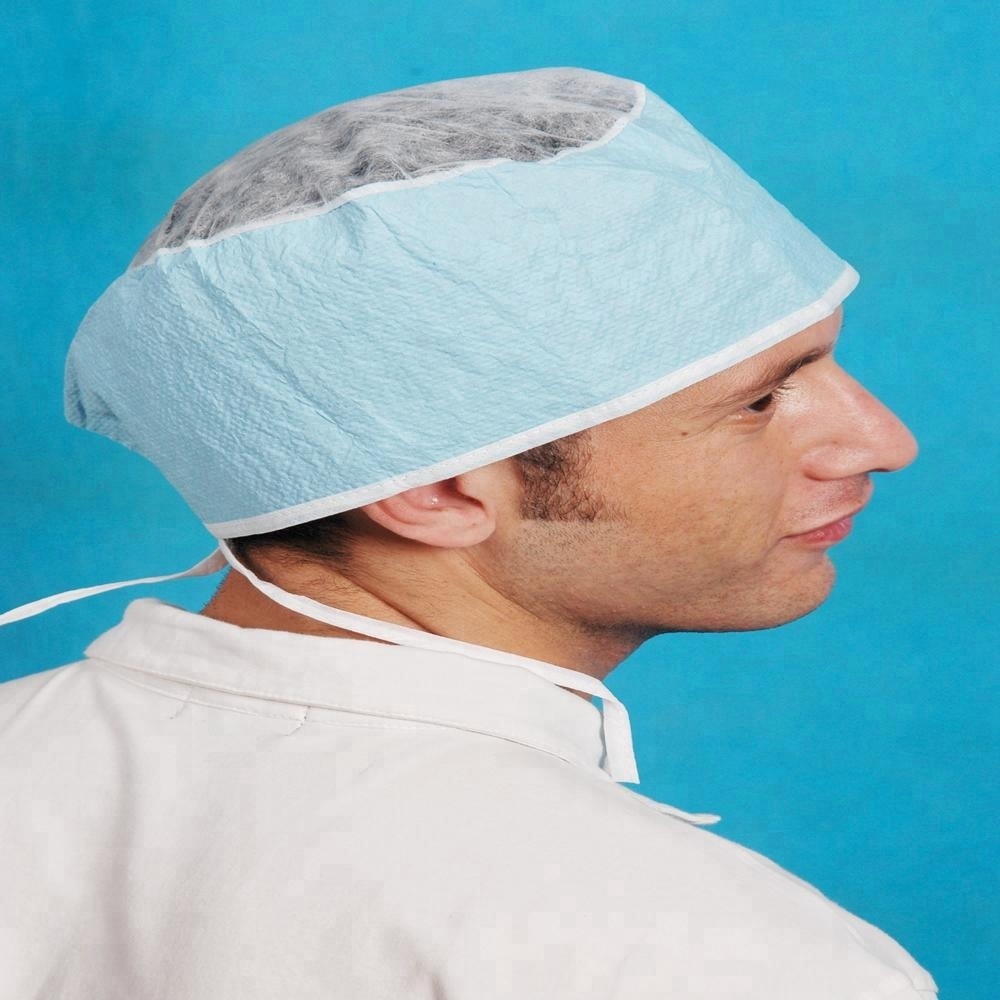 Disposable Non woven Bouffant Cap For Hospital