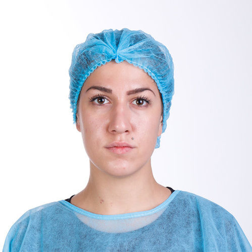 Nonwoven Disposable Bouffant Caps Age Group: Suitable For All Ages