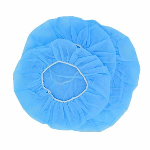 Hampool Breathable Protective Non Woven Bouffant Disposable Cap