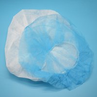 Hampool Breathable Protective Non Woven Bouffant Disposable Cap