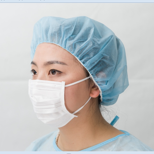 Disposable Polypropylene Medical Bouffant Cap
