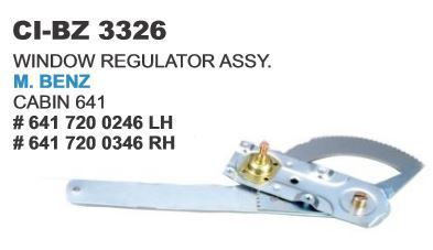 Window Regulator Assy M Benz