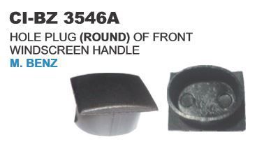 Hole Plug Round Windscreen Handle M Benz