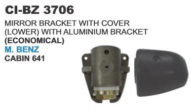 Mirror Bracket with Cover (Lower) with Aluminium Bracket M Benz
