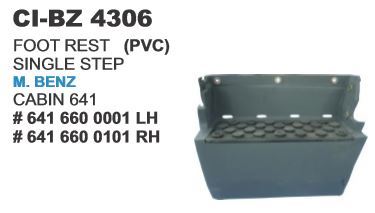 Foot Rest PVC Single Step  M Benz